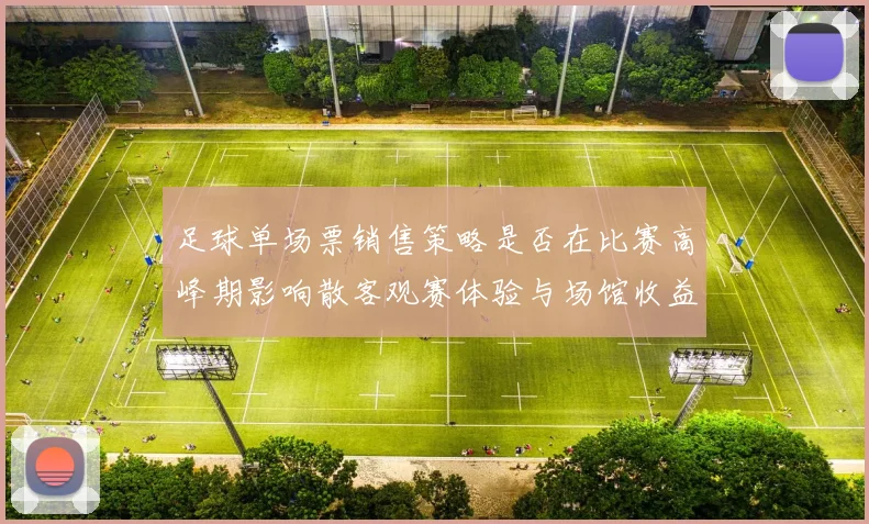足球单场票销售策略是否在比赛高峰期影响散客观赛体验与场馆收益